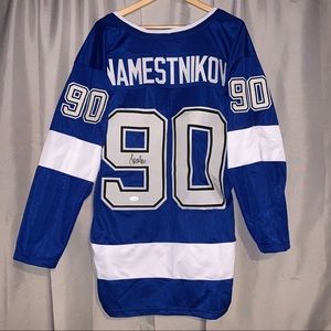 Vladislav Namestikov signed jersey. COA COMES WITH